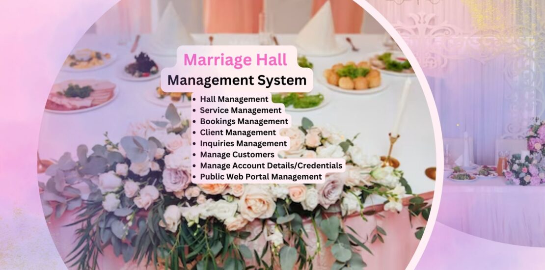 Marriage Hall Management System - pksoftwares.com